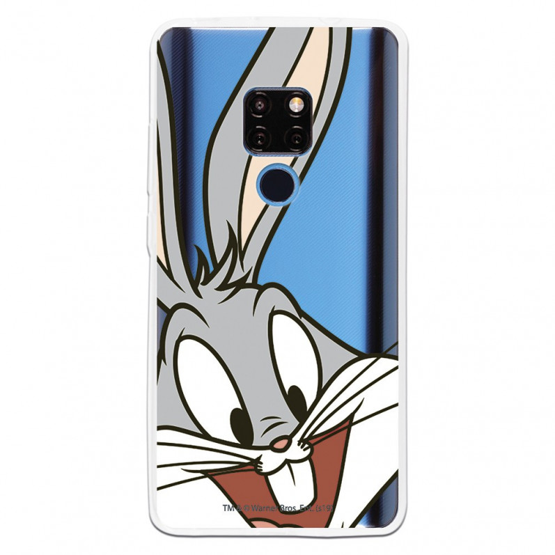 Cover Ufficiale Warner Bros Bugs Bunny Trasparente per Huawei Mate 20 - Looney Tunes