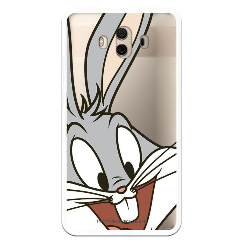 Cover Ufficiale Warner Bros Bugs Bunny Trasparente per Huawei Mate 10 - Looney Tunes