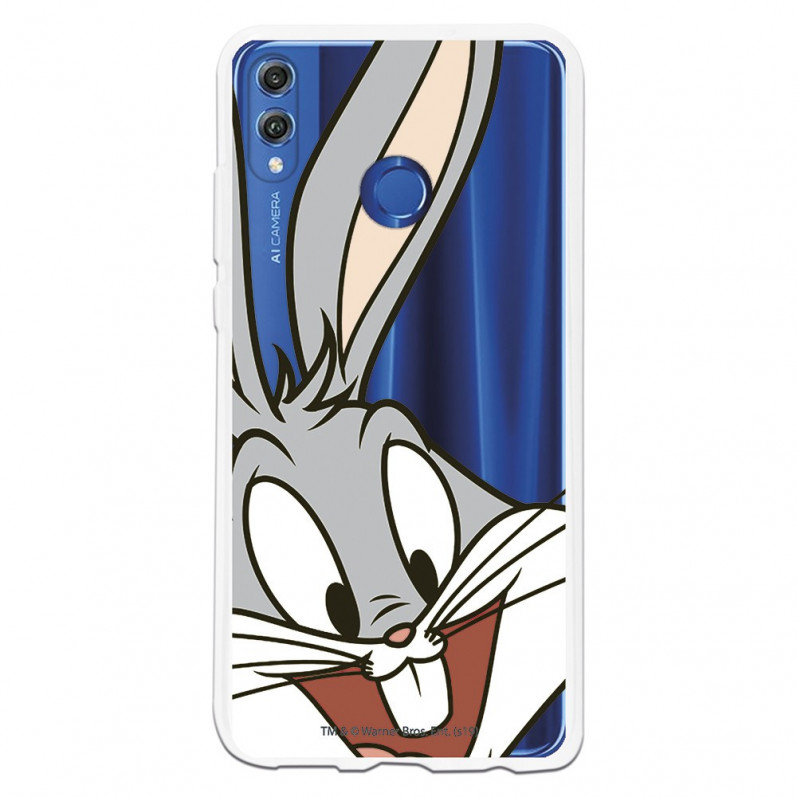 Cover Ufficiale Warner Bros Bugs Bunny Trasparente per Honor 8X - Looney Tunes