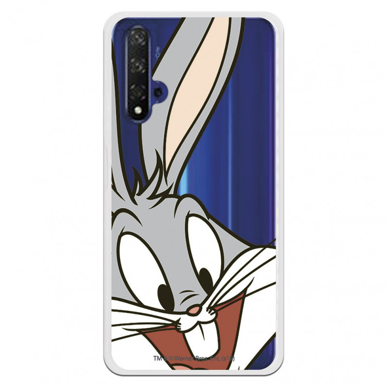 Cover Ufficiale Warner Bros Bugs Bunny Trasparente per Honor 20 - Looney Tunes