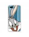 Cover Ufficiale Warner Bros Bugs Bunny Trasparente per Honor 10 - Looney Tunes