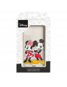 Funda para iPhone SE 2022 Oficial de Disney Mickey y Minnie Posando - Clásicos Disney
