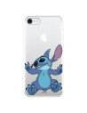 Cover per iPhone SE 2022 Ufficiale di Disney Stitch che si Arrampica - Lilo & Stitch