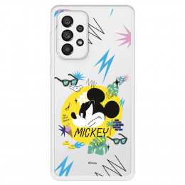 Funda para Samsung Galaxy A73 5G Oficial de Disney Mickey Mickey Urban - Clásicos Disney