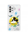 Funda para Samsung Galaxy A73 5G Oficial de Disney Mickey Mickey Urban - Clásicos Disney