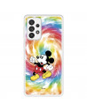 Funda para Samsung Galaxy A73 5G Oficial de Disney Mickey Mickey Tye Die - Clásicos Disney