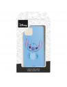 Funda para Samsung Galaxy A73 5G Oficial de Disney Stitch Azul - Lilo & Stitch