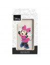 Funda para Samsung Galaxy A73 5G Oficial de Disney Minnie Rosa - Clásicos Disney