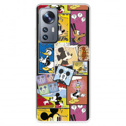 Funda para Xiaomi 12 Pro Oficial de Disney Mickey Comic - Clásicos Disney