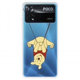 Funda para Xiaomi Poco X4 Pro Oficial de Disney Winnie  Columpio - Winnie The Pooh