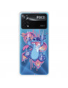 Funda para Xiaomi Poco X4 Pro Oficial de Disney Stitch Graffiti - Lilo & Stitch