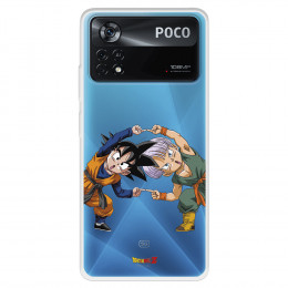 Funda para Xiaomi Poco X4 Pro Oficial de Dragon Ball Goten y Trunks Fusión - Dragon Ball