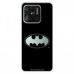 Funda para Xiaomi Redmi 10C Oficial de DC Comics Batman Logo Transparente - DC Comics