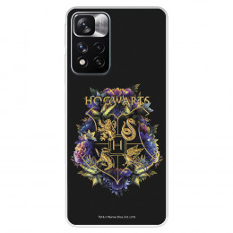 Funda para Xiaomi Redmi Note 11S 4G Oficial de Harry Potter Hogwarts Floral - Harry Potter