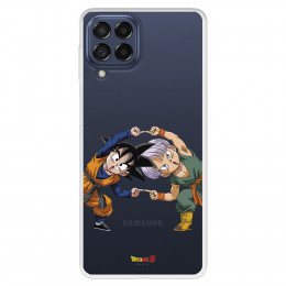 Funda para Samsung Galaxy M53 Oficial de Dragon Ball Goten y Trunks Fusión - Dragon Ball