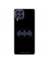 Funda para Samsung Galaxy M53 Oficial de DC Comics Batman Logo Transparente - DC Comics
