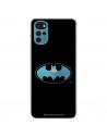 Funda para Motorola Moto G22 Oficial de DC Comics Batman Logo Transparente - DC Comics