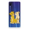 Funda Oficial Disney Simba y Nala transparente para Xiaomi Redmi Note 7 - El Rey León