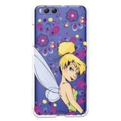 Funda Oficial Disney Campanilla Flores Transparente para Xiaomi Mi 6 - Peter Pan