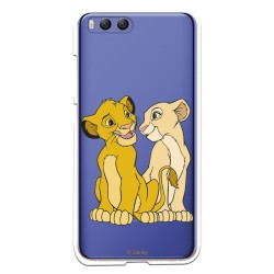 Funda Oficial Disney Simba y Nala transparente para Xiaomi Mi 6 - El Rey León