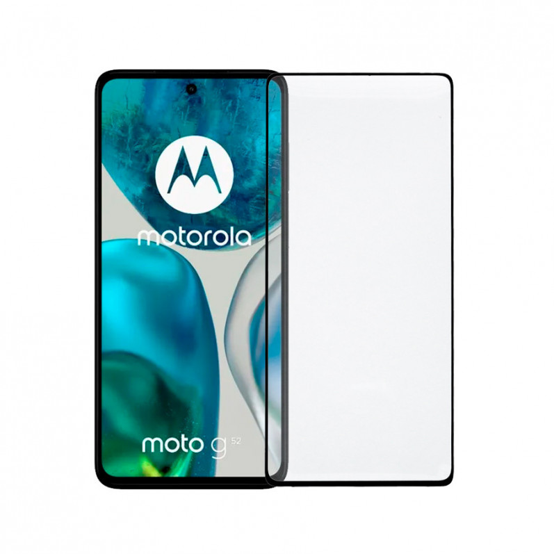 Protezione completa per lo schermo in vetro temperato per Motorola Moto G52