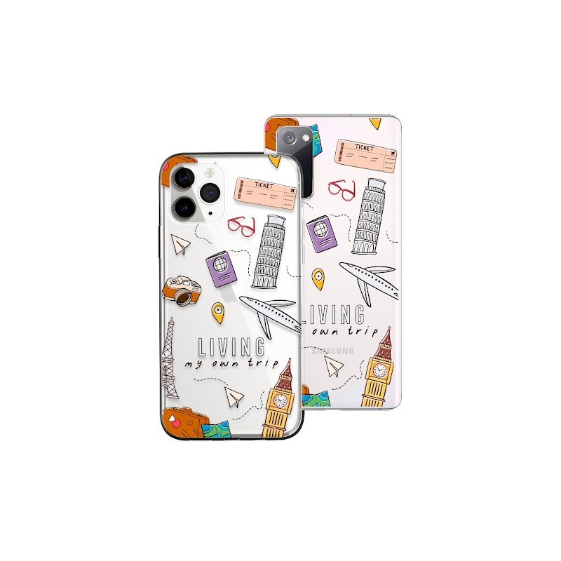 Funda Dibujo Estampado - Travel