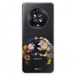 Funda para Huawei Honor Magic4 Lite Oficial de Dragon Ball Goten y Trunks Fusión - Dragon Ball