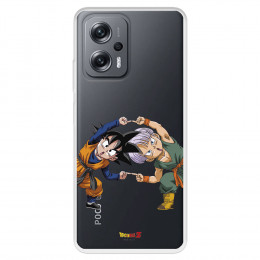 Funda para Xiaomi Poco X4 GT Oficial de Dragon Ball Goten y Trunks Fusión - Dragon Ball