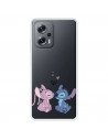 Funda para Xiaomi Poco X4 GT Oficial de Disney Angel & Stitch Beso - Lilo & Stitch