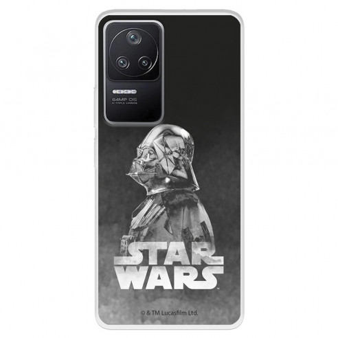 Funda para Xiaomi Poco F4 5G Oficial de Star Wars Darth Vader Fondo negro - Star Wars