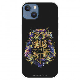 Funda para IPhone 14 Max Oficial de Harry Potter Hogwarts Floral - Harry Potter