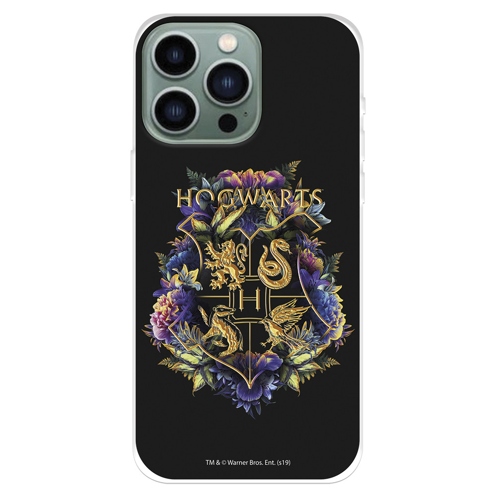 Cover per IPhone 14 Pro Max Ufficiale di Harry Potter Hogwarts Floreale -  Harry Potter