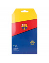 Cover per Alcatel 1 L Pro dell'FC Barcelona a righe Blaugrana  - licenza Ufficiale FC Barcelona