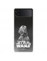 Funda para Samsung Galaxy Z Flip4 Oficial de Star Wars Darth Vader Fondo negro - Star Wars