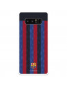 Funda para Samsung Galaxy Note8 del FC Barcelona Fondo Rayas Verticales  - Licencia Oficial FC Barcelona