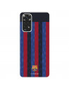 Funda para Xiaomi Redmi Note 11 Pro 5G del FC Barcelona Fondo Rayas Verticales  - Licencia Oficial FC Barcelona