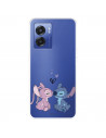 Funda para Oppo A77 5G Oficial de Disney Angel & Stitch Beso - Lilo & Stitch