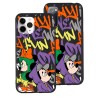 Funda Ultra suave negra Oficial Disney - Mickey & Minnie Graffiti