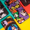 Funda Ultra suave negra Oficial Disney - Mickey & Minnie Graffiti