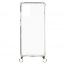 Cover Silicone Tracolla Trasparente per Samsung Galaxy S20 Plus