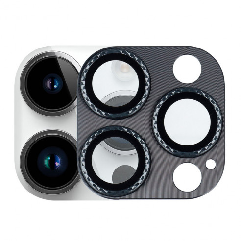 Protezione per la fotocamera intrecciata per iPhone 14 Pro Max