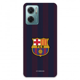 Funda para Xiaomi Redmi 10 5G del FC Barcelona Rayas Blaugrana  - Licencia Oficial FC Barcelona
