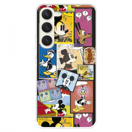 Funda para Samsung Galaxy S23 Oficial de Disney Mickey Comic - Clásicos Disney