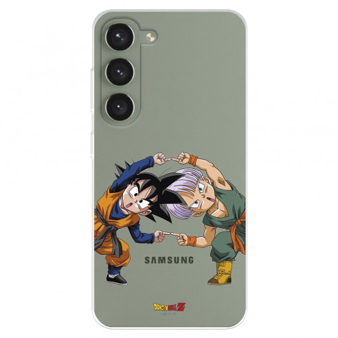 Funda para Samsung Galaxy S23 Plus Oficial de Dragon Ball Goten y Trunks Fusión - Dragon Ball