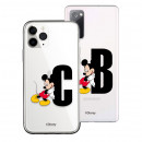Cover Smartphone personalizzata Disney con le tue Iniziali Mickey Mouse - Licenza Ufficiale di Disney