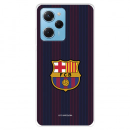Funda para Xiaomi Poco X5 Pro 5G del FC Barcelona Rayas Blaugrana  - Licencia Oficial FC Barcelona