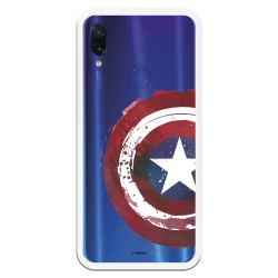 Funda Oficial Escudo Capitan America para Xiaomi Redmi Note 7