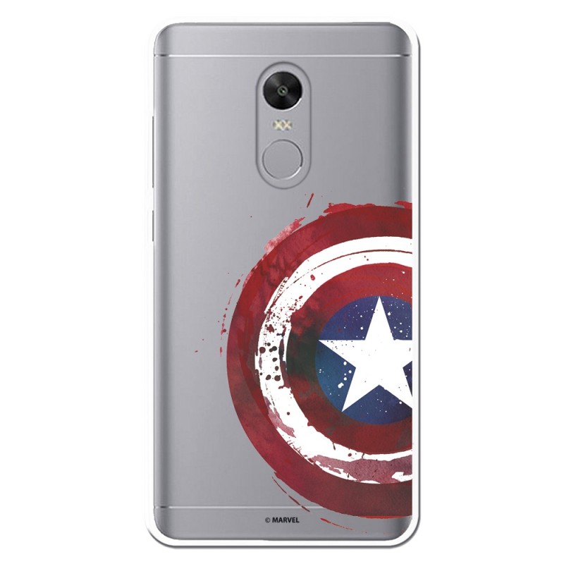 Funda Oficial Escudo Capitan America para Xiaomi Redmi Note 4X