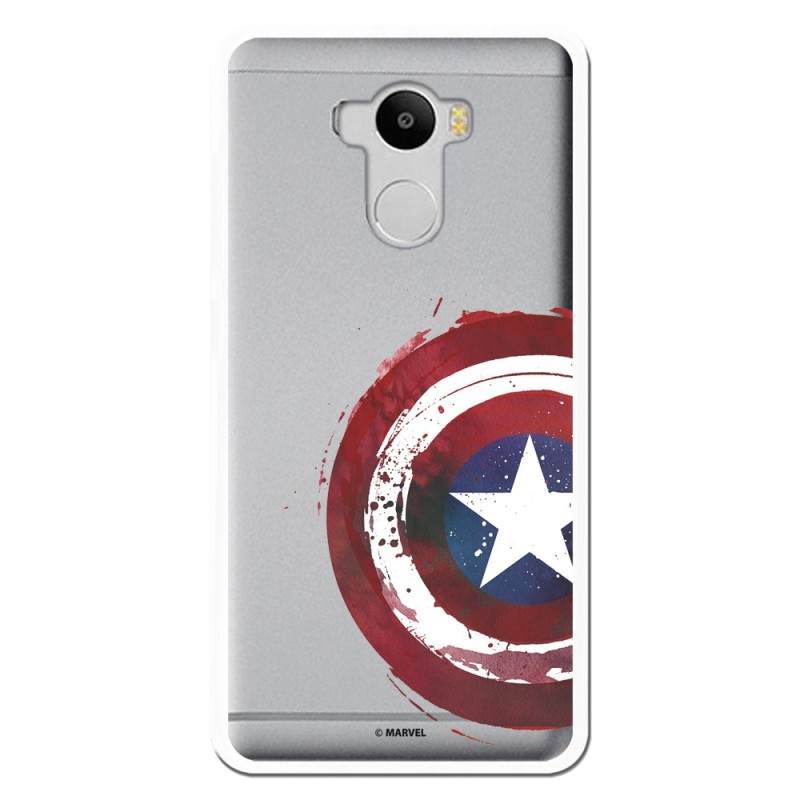 Funda Oficial Escudo Capitan America para Xiaomi Redmi 4