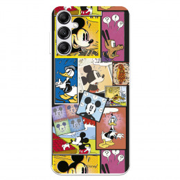 Funda para Samsung Galaxy A14 5G Oficial de Disney Mickey Comic - Clásicos Disney